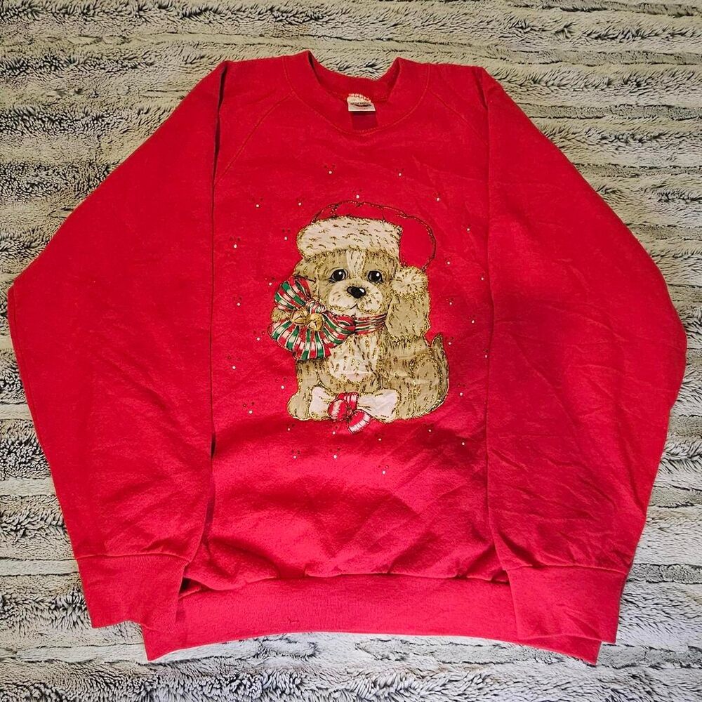 Fruit-of-the-loom Women's Red Sweatshirt